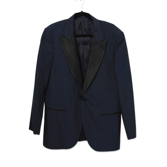 Suit Supply Vitale Barberis Canonico Men's Navy Suit Jacket - Used - Size 46